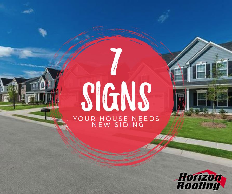 7 Signs Your House Needs New Siding Roofing Company Monroe Roofing Contractor GA